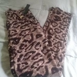 Cheeta print pants